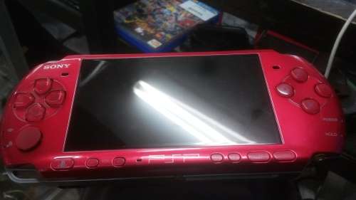 SONY PSP (RADIANT RED) & GTA VICE CITY