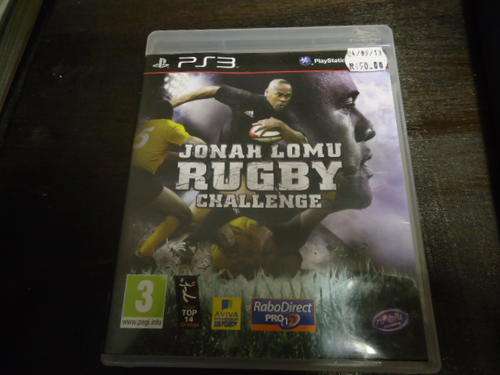 Jonah Lomu - Rugby Challenge - PS3 Game