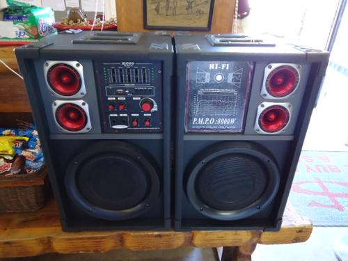 Ecco Speaker System 8000W in Box