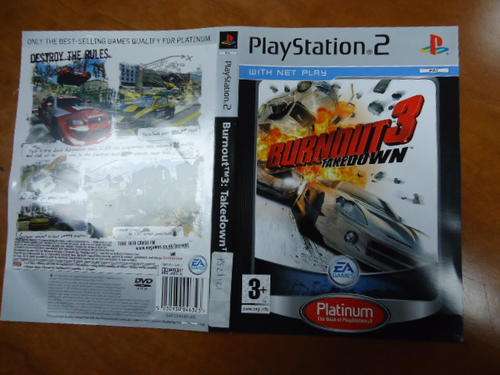 Burn Out: Take Down (Platinum Edition) - Original PS2 Game