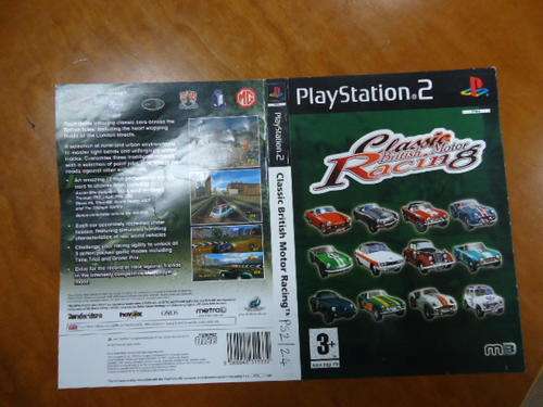 Classic British Motor Racing - PS2 Game