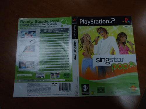 Sing Star Pop - Original PS2 Game