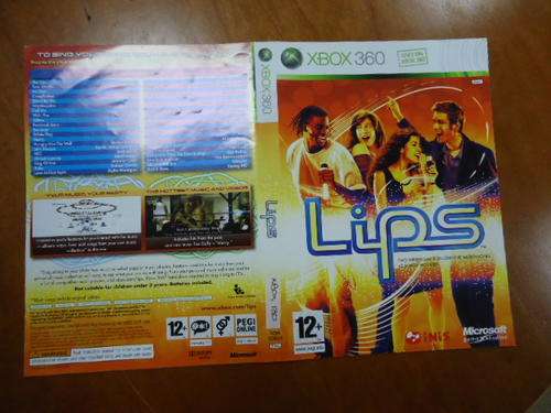 Lips - X Box  360 Game