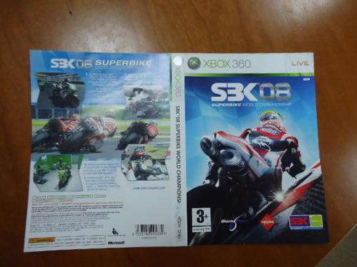 SBK 08: Superbike World Championship- XBox 360 Game