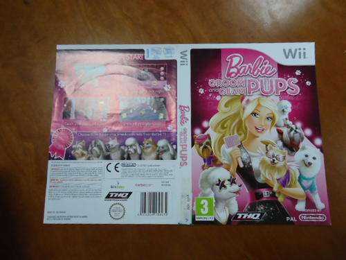 Barbie: Groom & Glam Pups- Wii Game