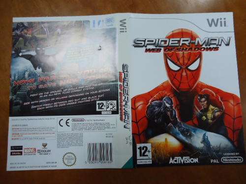 Spiderman: Web of Shadows - Wii Game