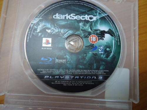 Dark Sector - PS3 -No cover