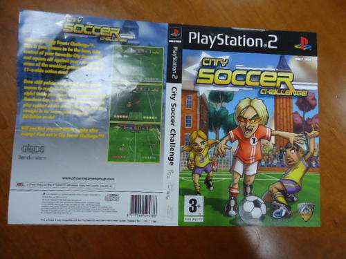 City Soccer Challenge- PS2 Game