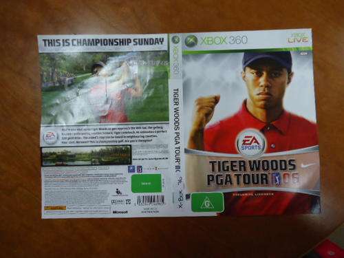 Tiger Woods PGA Tour 06- XBOX 360 Live Game