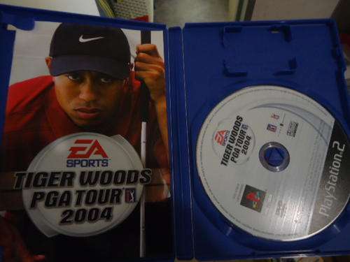 Tiger Woods PGA  Tour 2004- ps2 Game without Cover