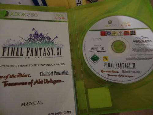 Final Fantasy XI- Xbox Game without cover