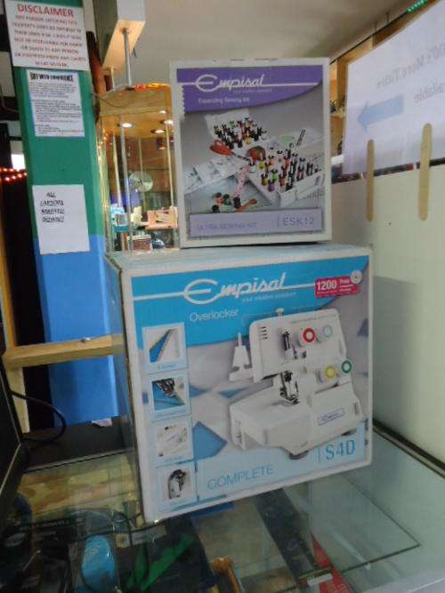 EMPISAL 54D OVERLOCKER W/ EMPISAL SEWING KIT EXTRA - FANTASTIC DEAL