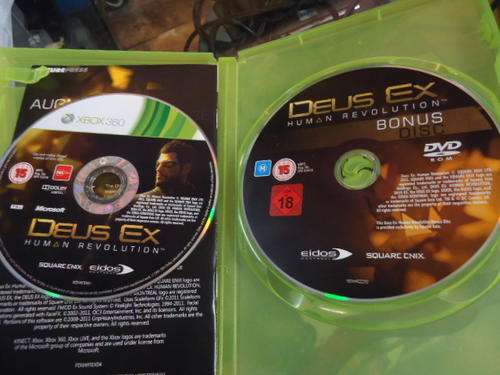 Deus ex: Human Revolution - XBOX 360 Game without cover