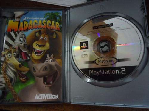 Madagascar PS2 - No front cover