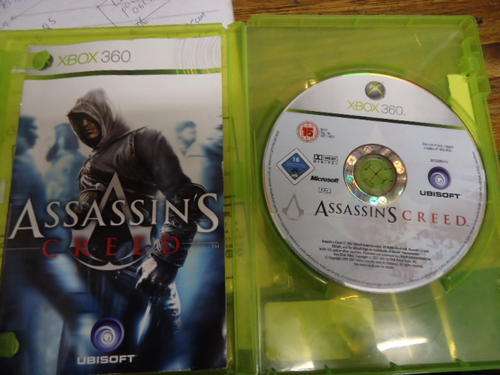 Assassins Creed - Xbox 360 No front cover