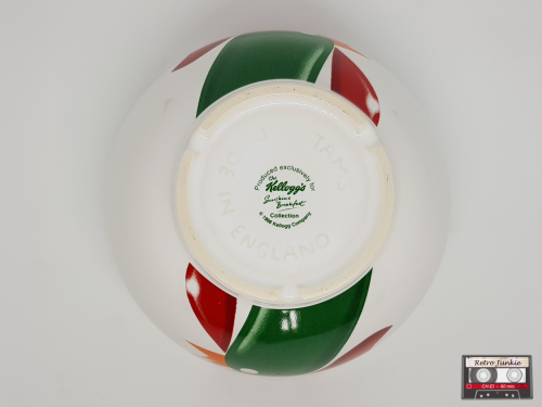 1998 Kellogg`s Sunshine Breakfast Collection Ceramic Cereal Bowl and Mug Set (Duo) - Cockerel Design