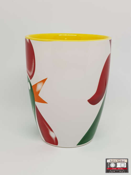 1998 Kellogg`s Sunshine Breakfast Collection Ceramic Cereal Bowl and Mug Set (Duo) - Cockerel Design
