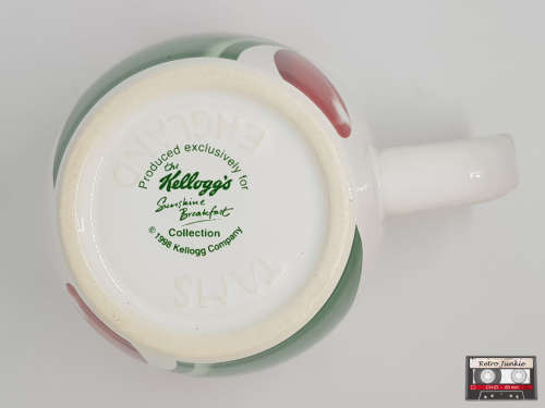 1998 Kellogg`s Sunshine Breakfast Collection Ceramic Cereal Bowl and Mug Set (Duo) - Cockerel Design