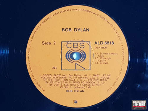 Bob Dylan - Bob Dylan - Vinyl LP Record