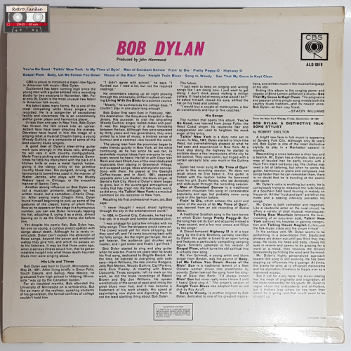 Bob Dylan - Bob Dylan - Vinyl LP Record