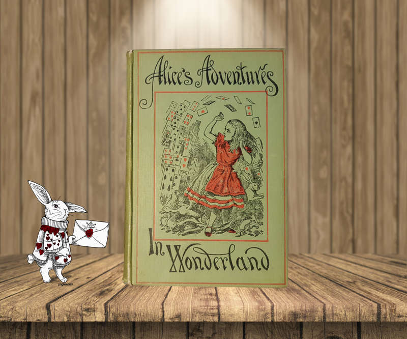 Alice`s Adventures in Wonderland by L. Carroll - 1898 - First Edition