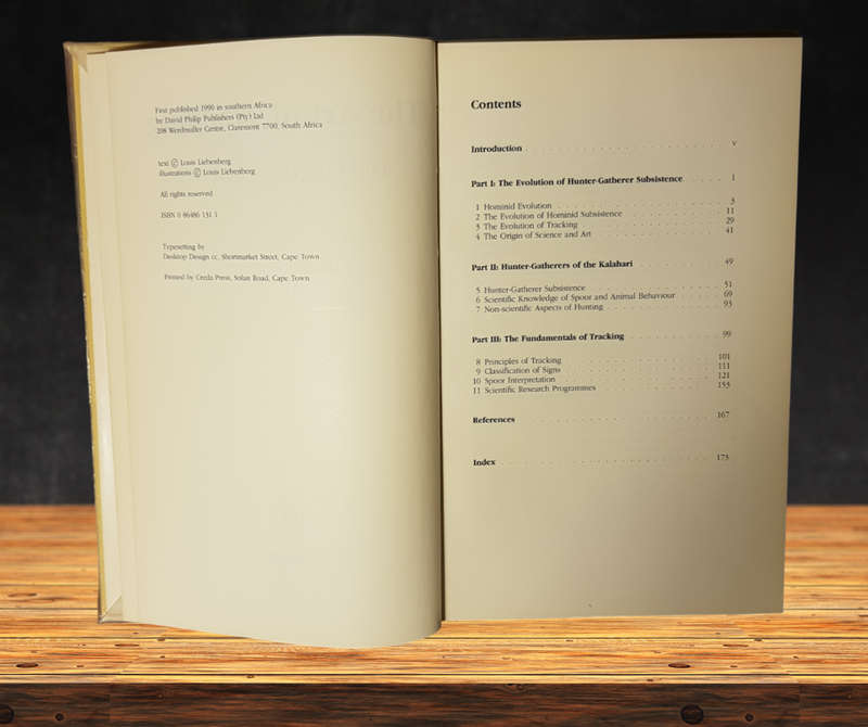 The Art of Tracking - The Origin of Science - First Edition