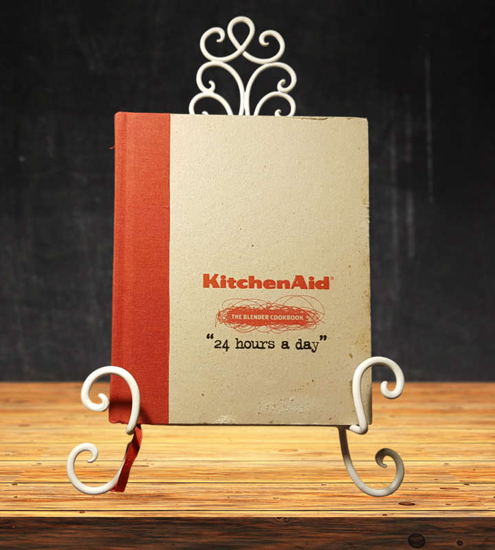 KitchenAid: The Blender Cookbook 24 Hours a Day Hardcover Very Good Condition