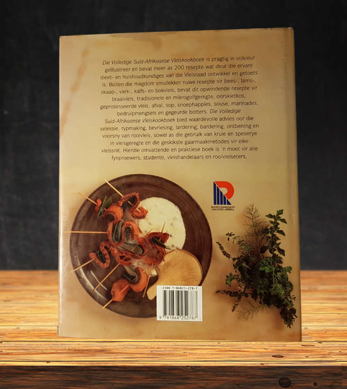 Die Volledige Suid-Afrikaanse Vleiskookboek Vleisraad Hardeband Baie Goeie Toestand