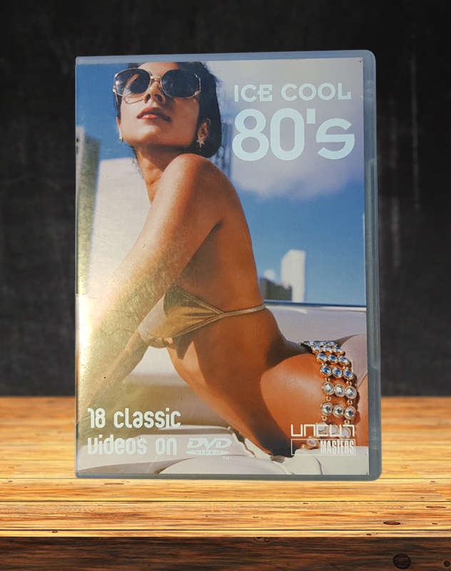 Ice Cool 80s 18 Classic Music Videos on DVD Ultimate 1980s Nostalgia! Preloved in Good Condition