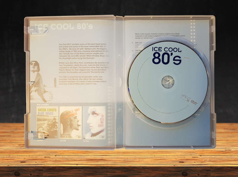 Ice Cool 80s 18 Classic Music Videos on DVD Ultimate 1980s Nostalgia! Preloved in Good Condition