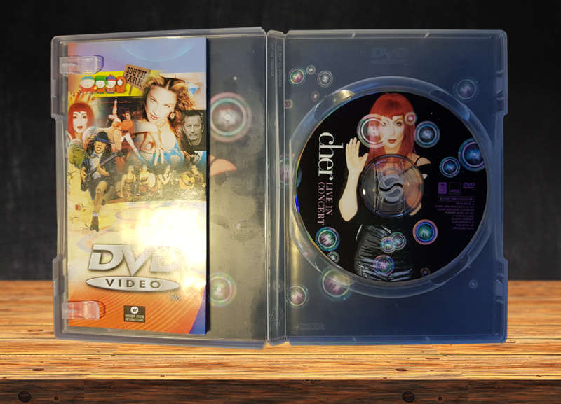 Cher Live in Concert DVD Preloved in Good Condition