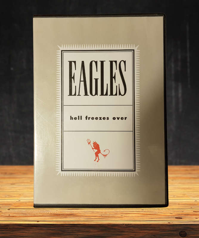 Eagles Hell Freezes Over Live Concert DVD Preloved in Good Condition