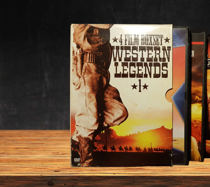 Western Legends 1  4 Film DVD Box Set Classic Western Movies Region 2