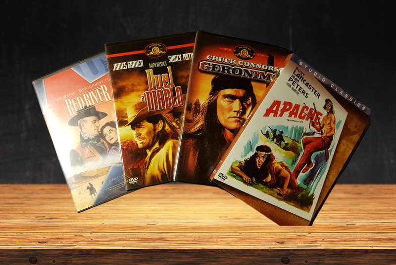 Western Legends 1  4 Film DVD Box Set Classic Western Movies Region 2