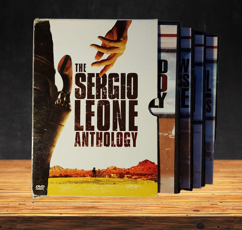 DVD 4-Disc Box Set Clint Eastwood 4 Movies Collection The Sergio Leone Anthology