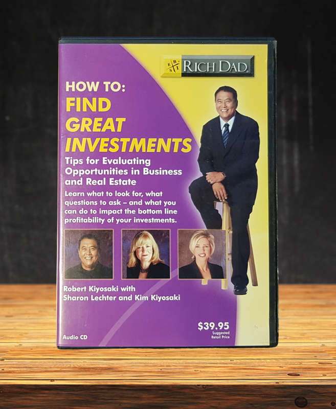 Rich Dad`s - How To: Find Great Investments and How To: Get Your Banker to say `Yes` - Audio CDs