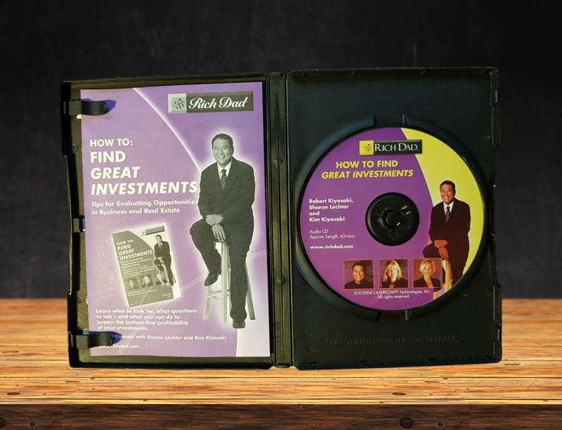 Rich Dad`s - How To: Find Great Investments and How To: Get Your Banker to say `Yes` - Audio CDs