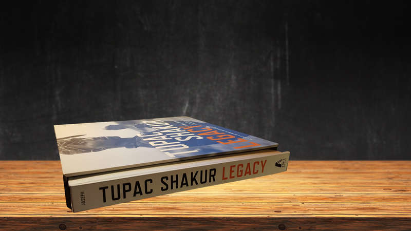 Tupac Shakur Legacy by Jamal Joseph Hardcover in Slipcase Like New Rare Hip-Hop Collectible Book