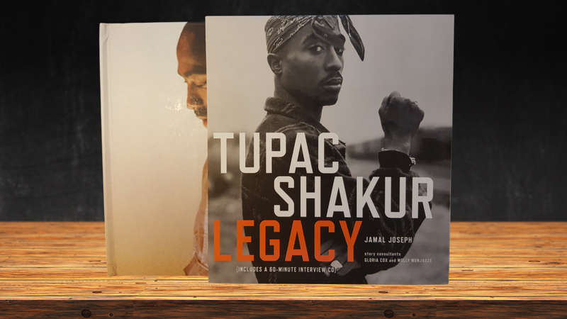 Tupac Shakur Legacy by Jamal Joseph Hardcover in Slipcase Like New Rare Hip-Hop Collectible Book