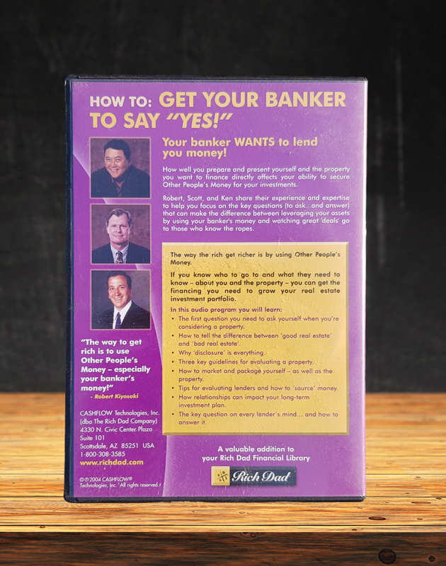 Rich Dad`s - How To: Find Great Investments and How To: Get Your Banker to say `Yes` - Audio CDs