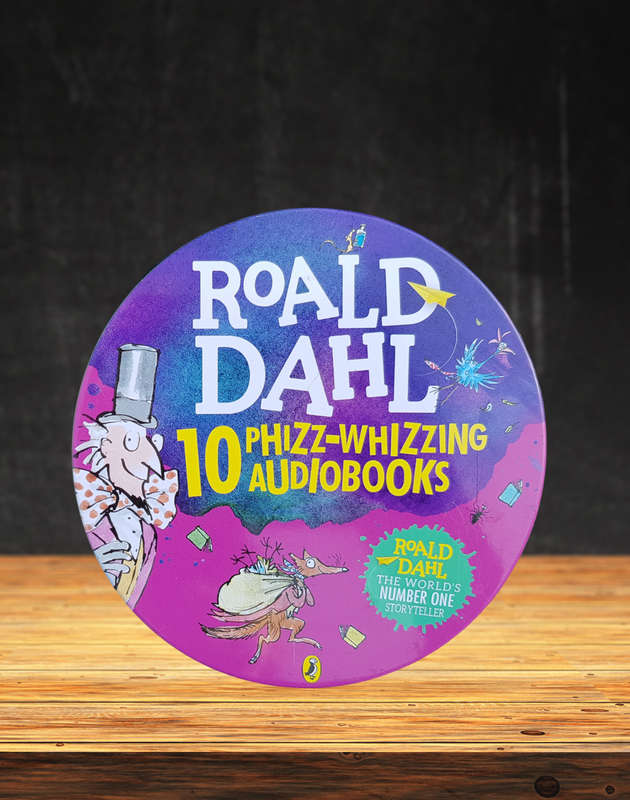 Roald Dahl 10 Phizz-Whizzing Audio Books Set Boxed Collection in Very Good Condition
