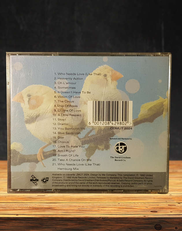 CD Erasure Pop! The First 20 Hits