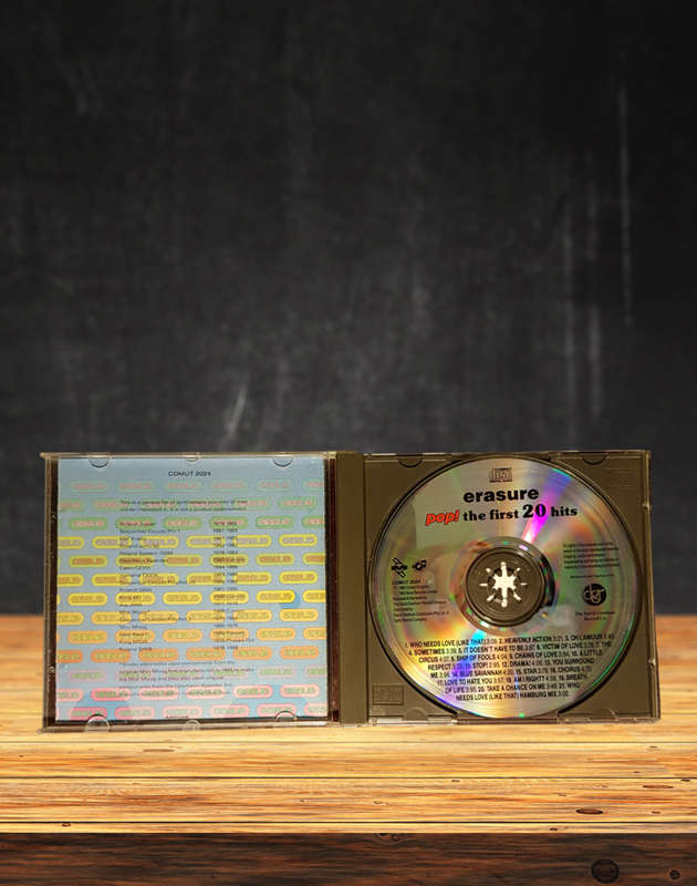 CD Erasure Pop! The First 20 Hits