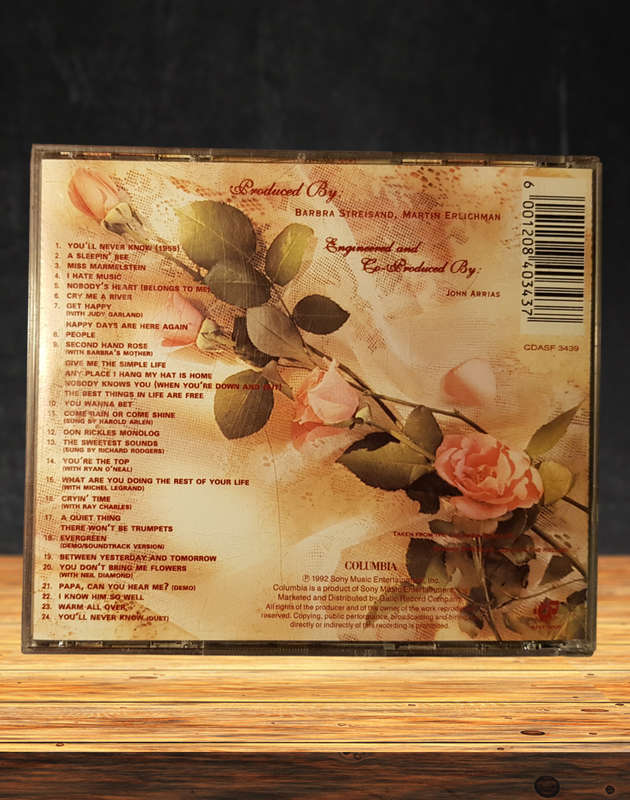 CD Barbra Streisand Highlights From Just For The Record...