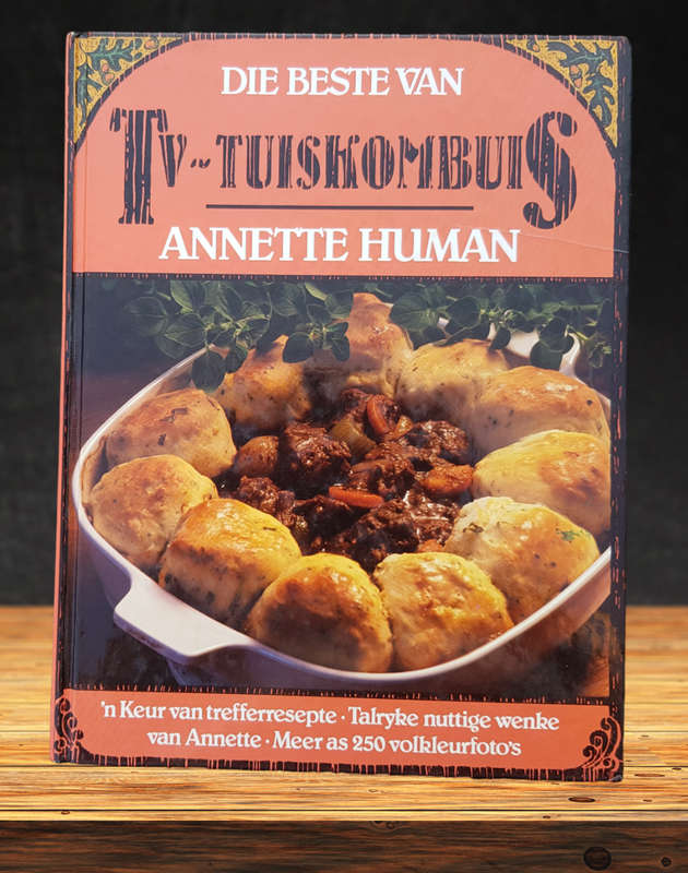 Die Beste van TV-Tuiskombuis Annette Human Hardeband Baie Goeie Toestand