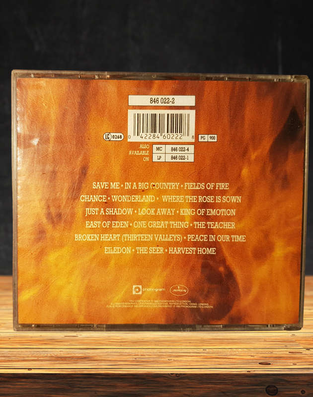 CD - Big Country  Through A Big Country (Greatest Hits)