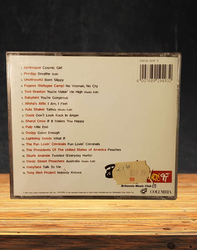 CD Various Brit Awards '97 The Album Of The Year