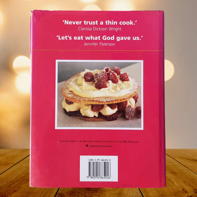 Hardcover Cookbook Two Fat Ladies Full Throttle