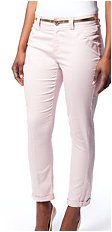 Sheen skinny peach pink, with gold belt  Sizes 38