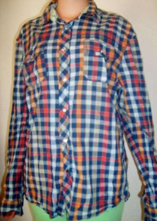 CHECK LONG SLEEVE SHIRT. AMERICAN ERA SIZE LARGE. AS NEW